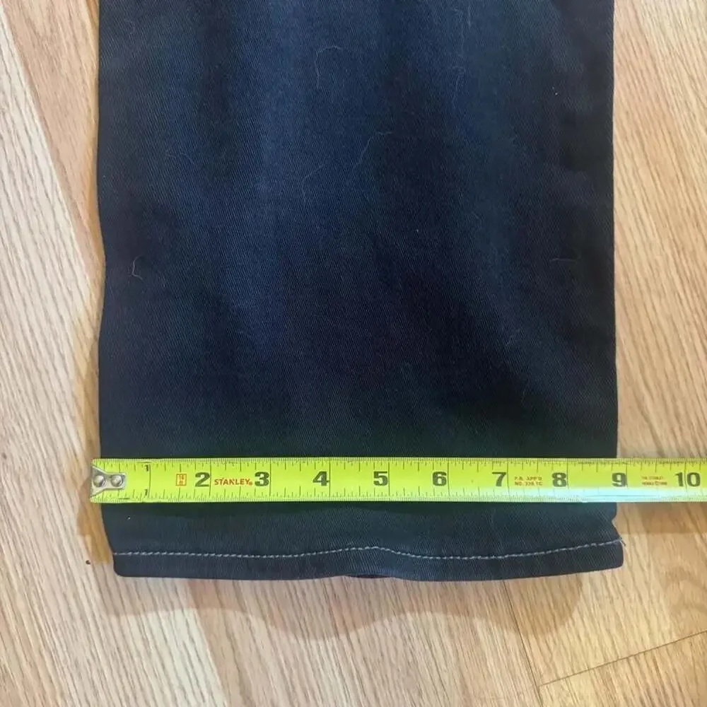 True Religion Ricky Relaxed Straight Leg Jeans Black Size 36
